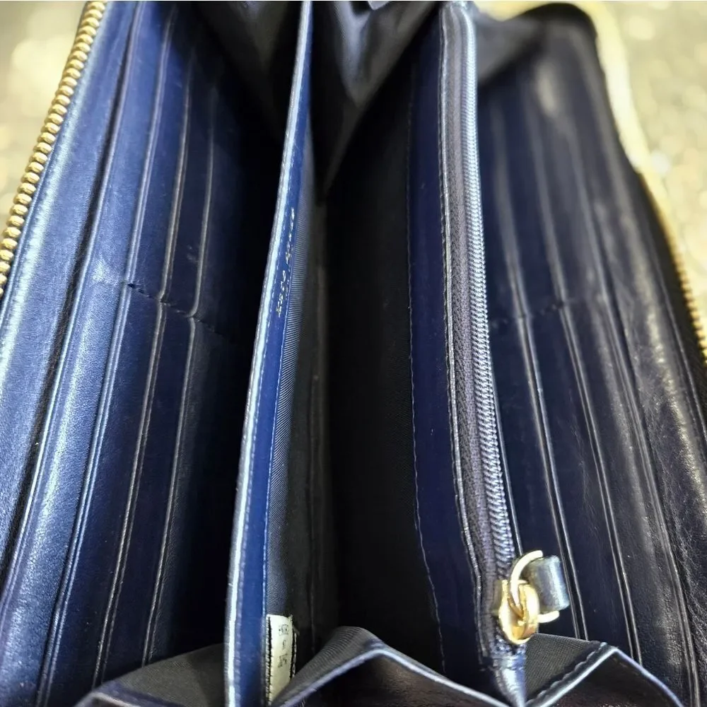 🐢 Kate Spade New York Zip Around Wallet Like New